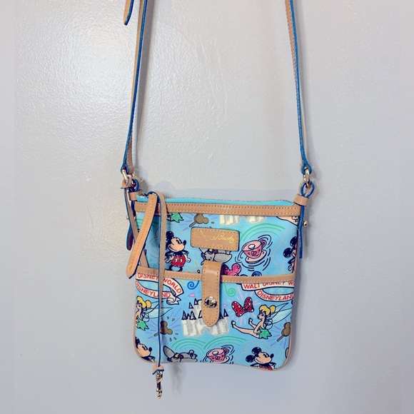 Dooney & Bourke Bags Dooney Burke Blue Disney Crossbody Sketch